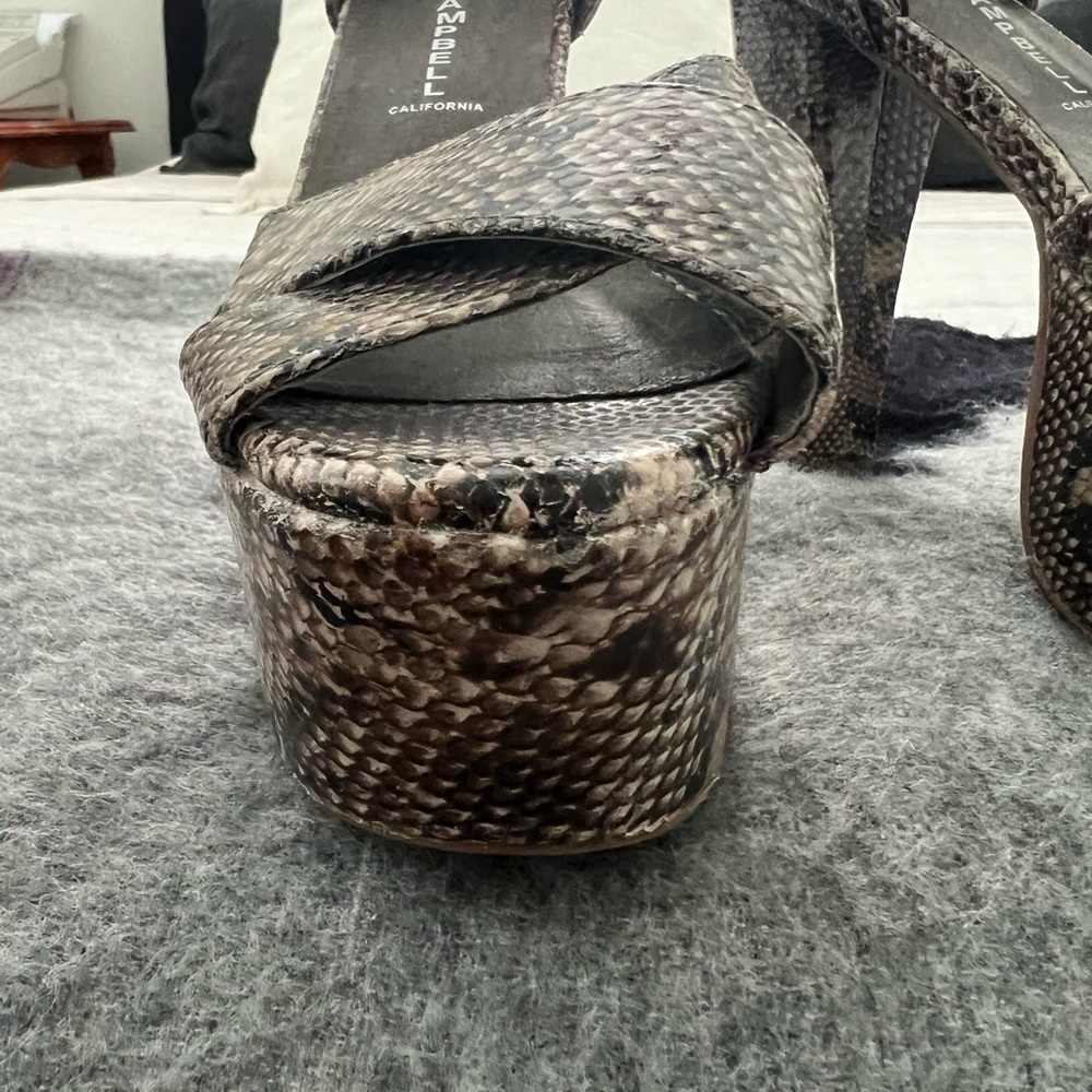 Campbell Handmade Havana Last Platforms - Picture 7 of 9